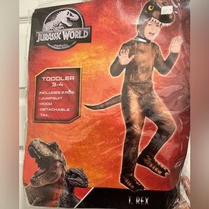 T-REX HALLOWEEN COSTUME: TODDLER 3-4